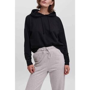 Vero Moda Black Hoodie Sweatshirt Size XS
